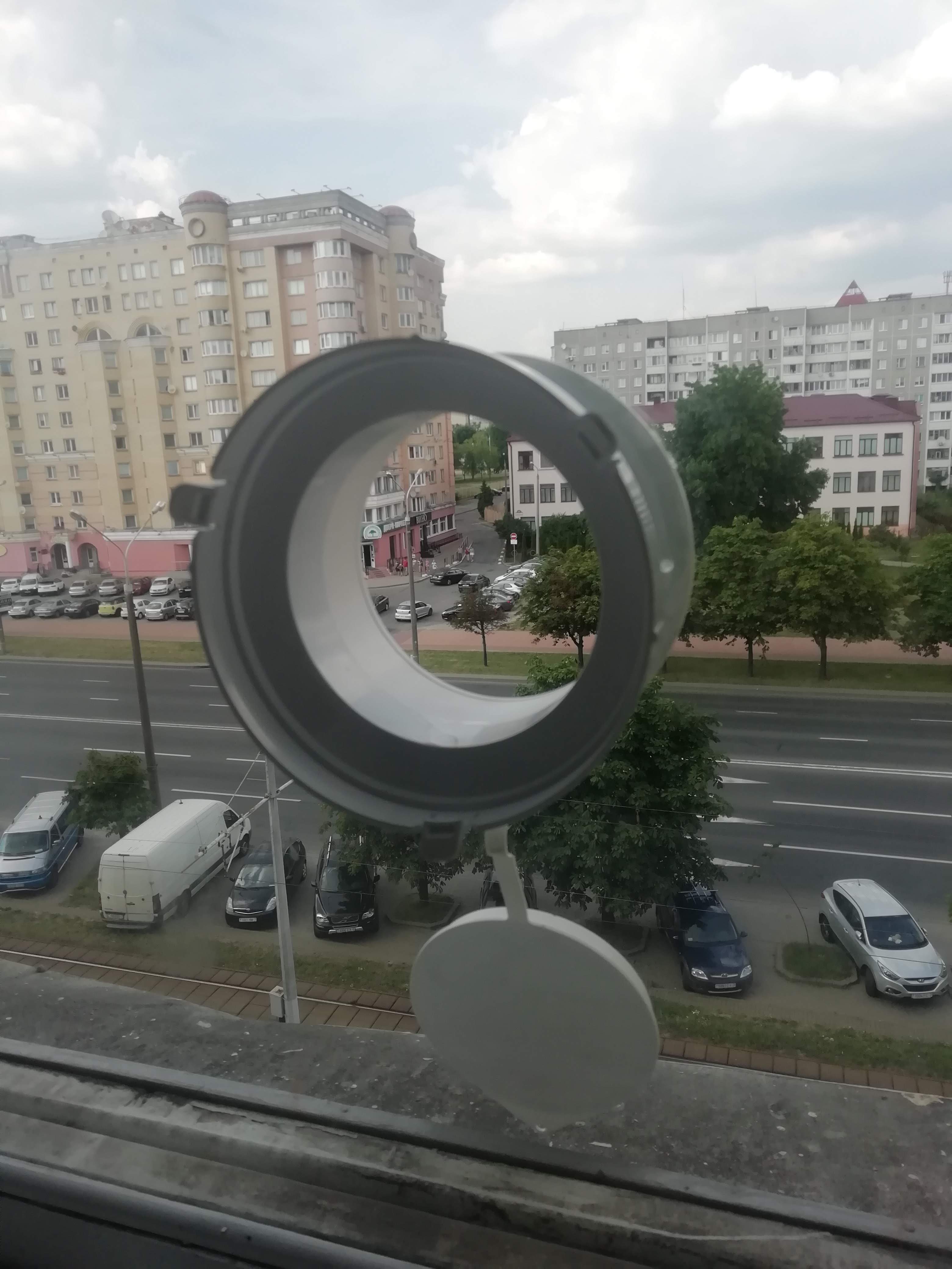 Стеклопакет с круглым отверстием